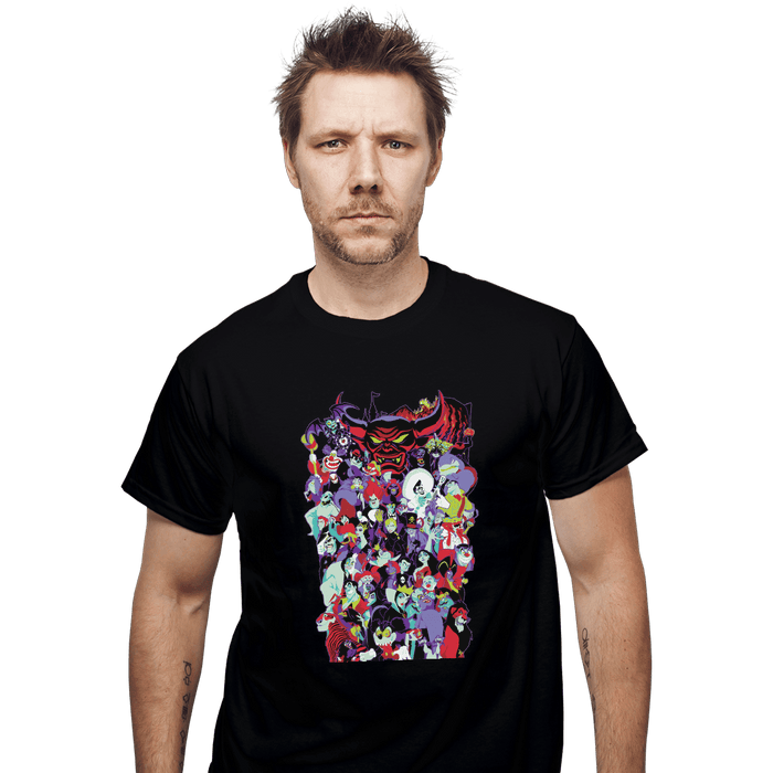 Shirts T-Shirts, Unisex / Small / Black Mouse House Villains '19