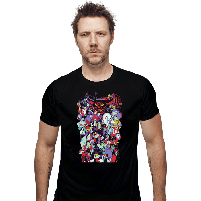 Shirts Fitted Shirts, Mens / Small / Black Mouse House Villains '19