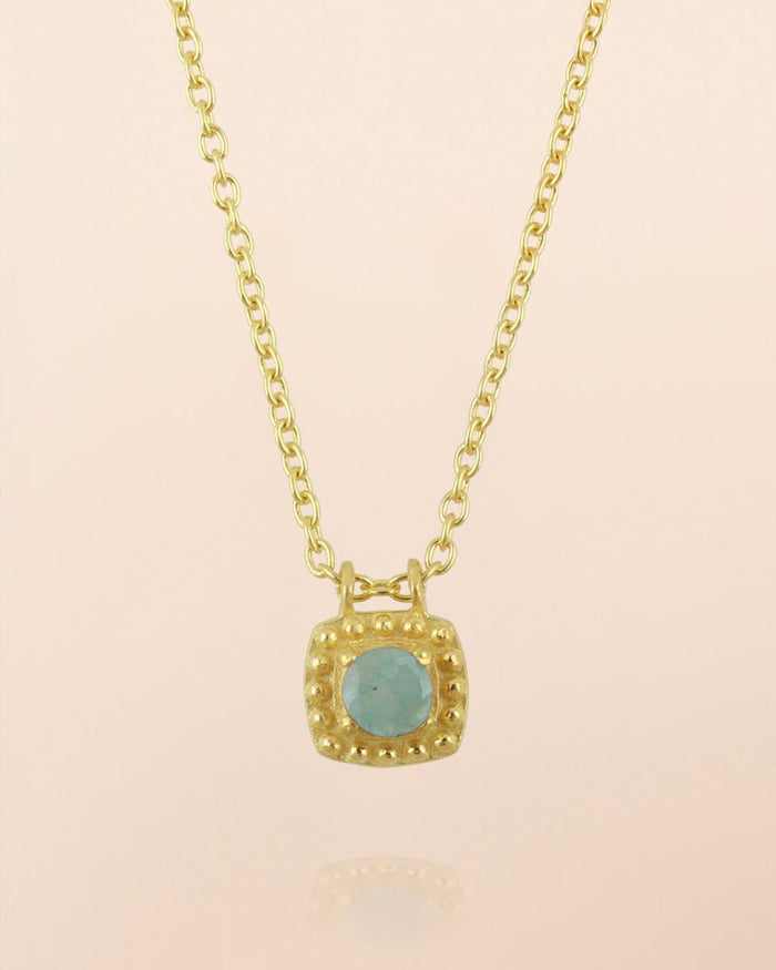 muja juma Tizi Amazonite Necklace - Precious Sparkle