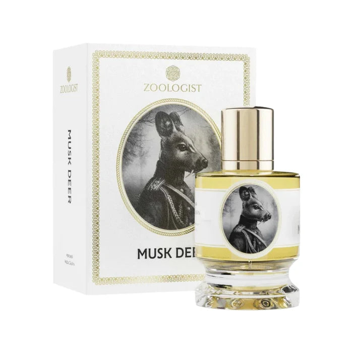 Zoologist Musk Deer Extrait de Parfum bottle and box packaging