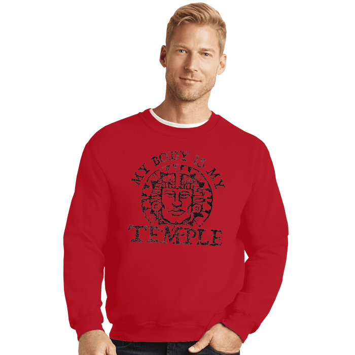 Crewneck Sweater, Unisex / Small / Red