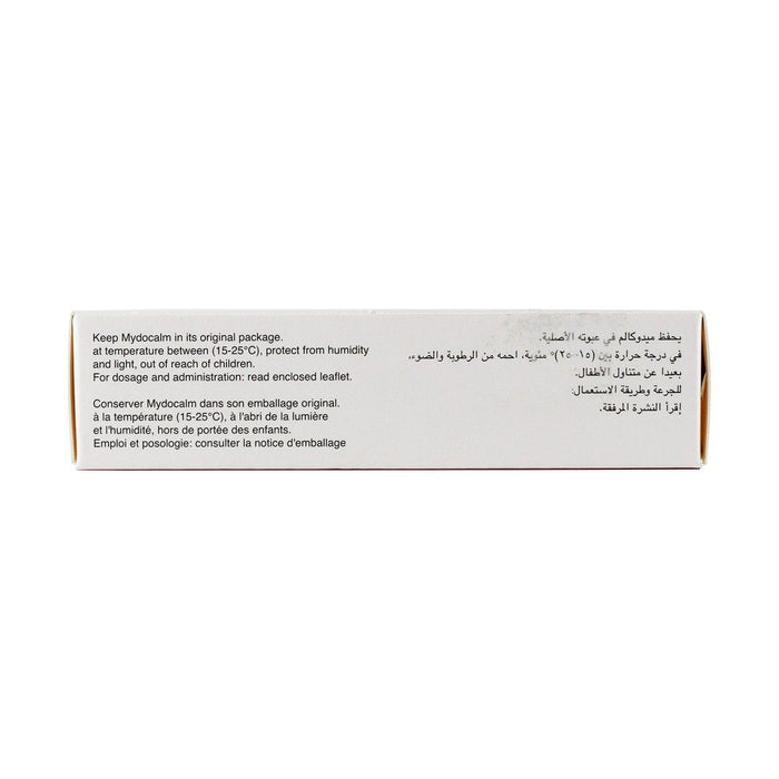 Mydocalm 150mg Tolperisone HCL, 30 Tablets