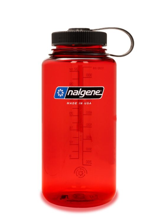 Nalgene 32oz Wide Mouth Water Bottle - Red