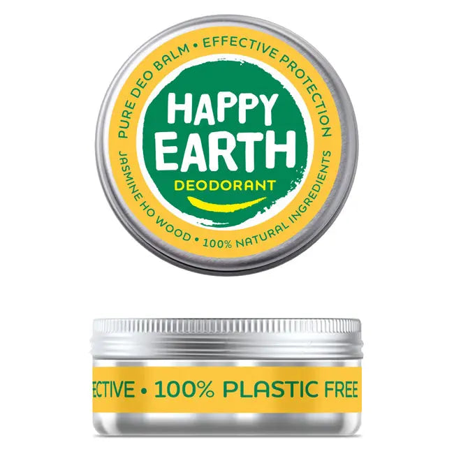 Happy Earth Natuurlijke Deodorant Balm Jasmine Ho Wood 45gr Happy Earth