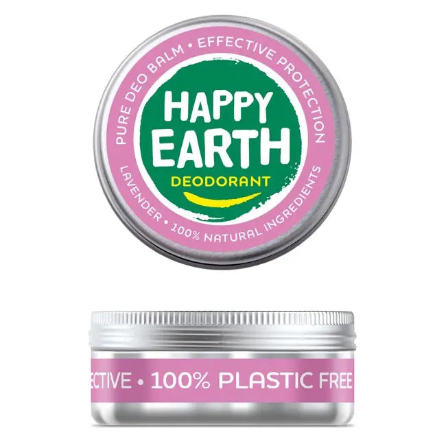 Happy Earth Natuurlijke Deodorant Balm Lavender 45gr Happy Earth