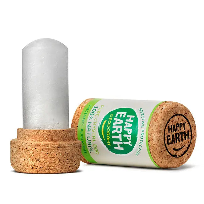 Natuurlijke Deodorant Crystal Stick Unscented Happy Earth