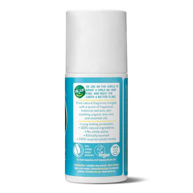 Natuurlijke Deodorant Roller Cedar Lime Happy Earth