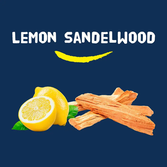 Natuurlijke Deodorant Roller Lemon Sandalwood Happy Earth