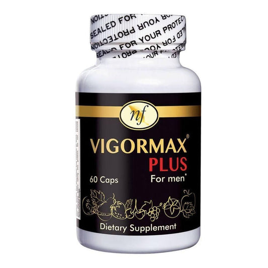 Natural Fervor Vigormax Performance Enhancer For Men Capsules 60 Pieces - Makkah Pharmacy