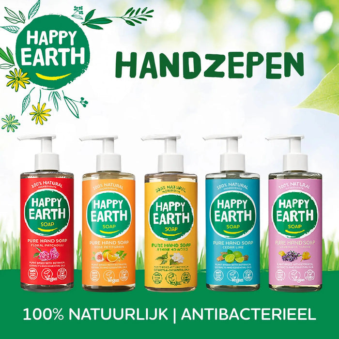 Natuurlijke Handzeep Lavender Ylang 75ml Happy Earth