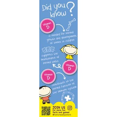 Natures Aid Vitamin D3 400iu (10ug) Mini Drops 50ml