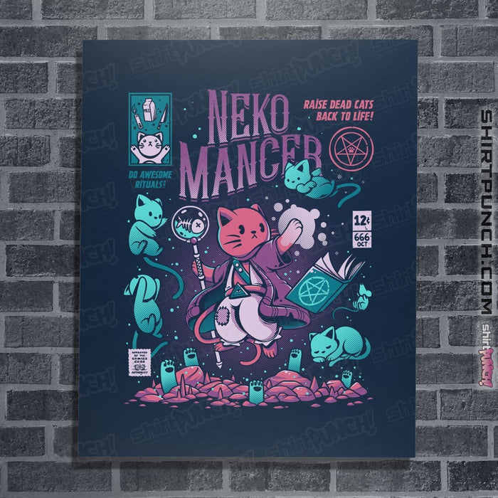 Posters / 4"x6" / Navy
