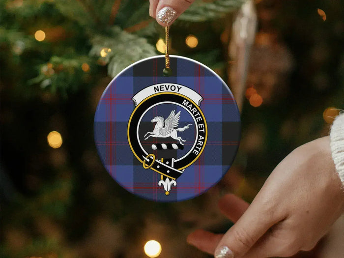 Nevoy Marte Et Arte Crest Christmas Ornament