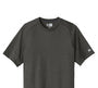 NEW ERA -  BLACK HEATHER COTTON BLEND CREW TEE