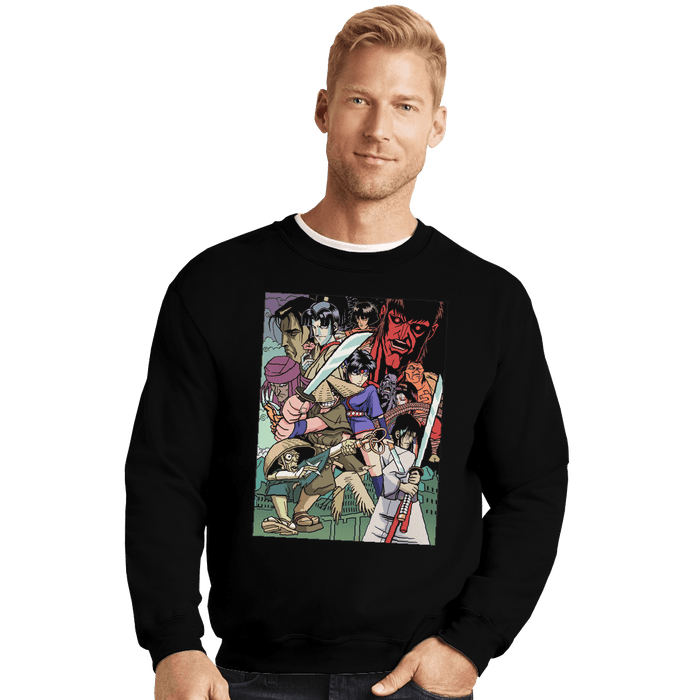 Crewneck Sweater, Unisex / Small / Black