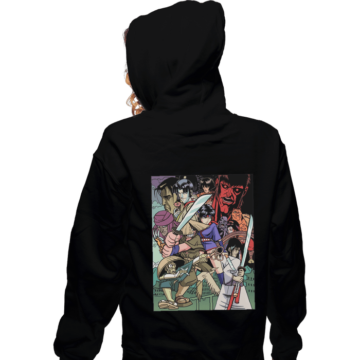 Zippered Hoodies, Unisex / Small / Black