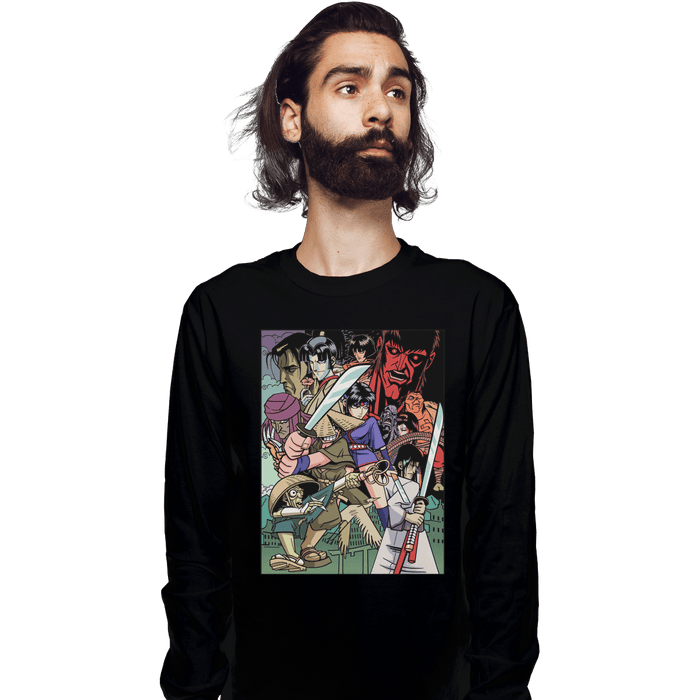 Long Sleeve Shirts, Unisex / Small / Black
