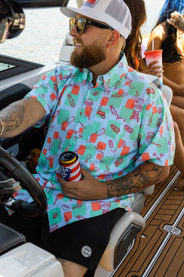 No Bummer Summer Short Sleeve Party Shirt