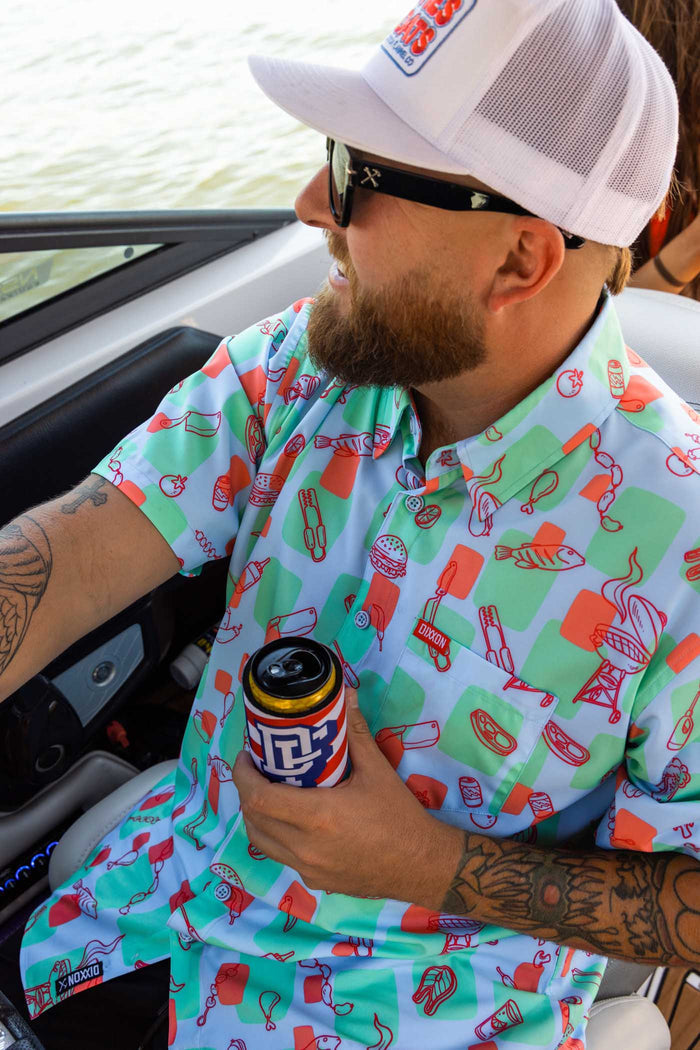 No Bummer Summer Short Sleeve Party Shirt