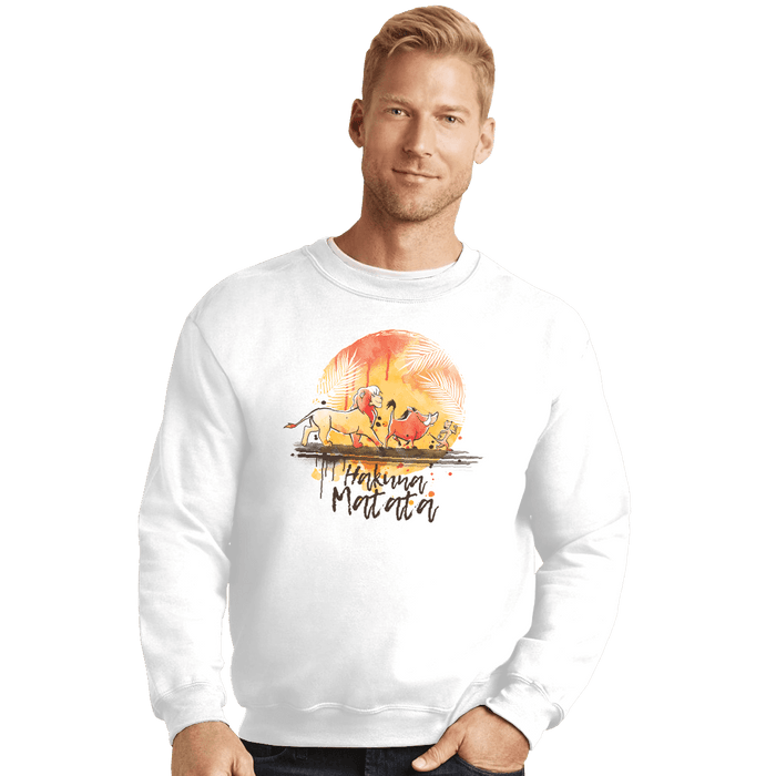 Crewneck Sweater, Unisex / Small / White