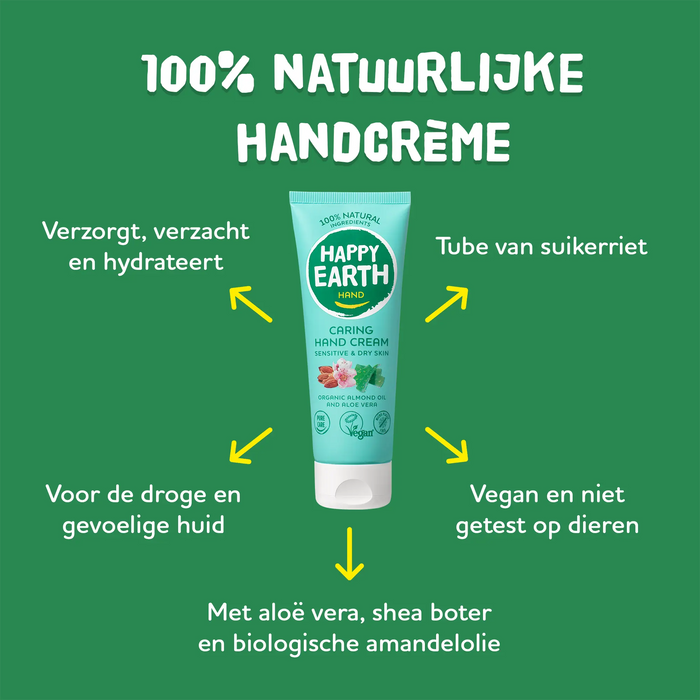 Caring hand cream Happy Earth