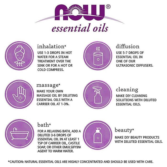 Now 100% Pure Eucalyptus Essential Oil, 30ml - Makkah Pharmacy
