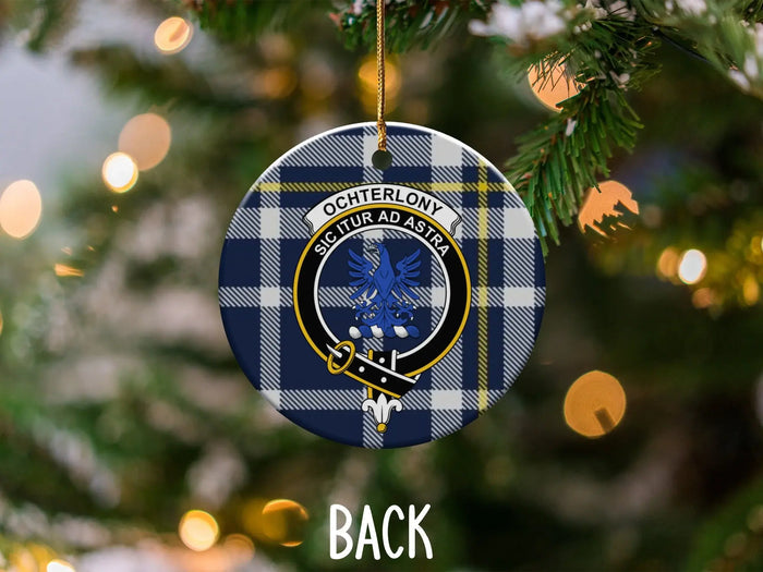 Ochterlony Sigitur Ad Astra Plaid Back