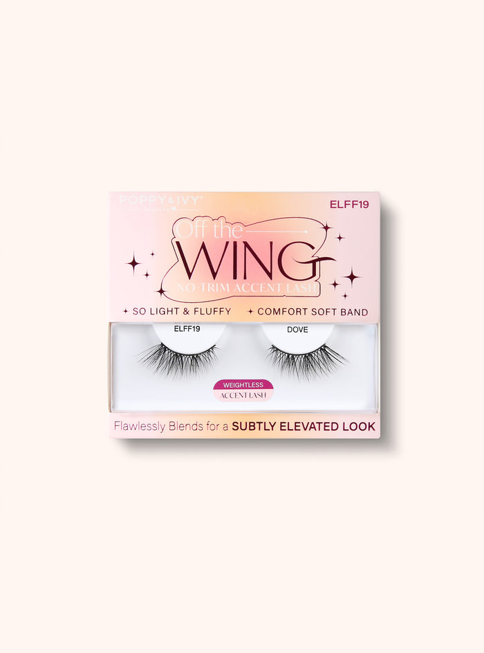 Off the Wing Accent Lashes - elff-20-swan