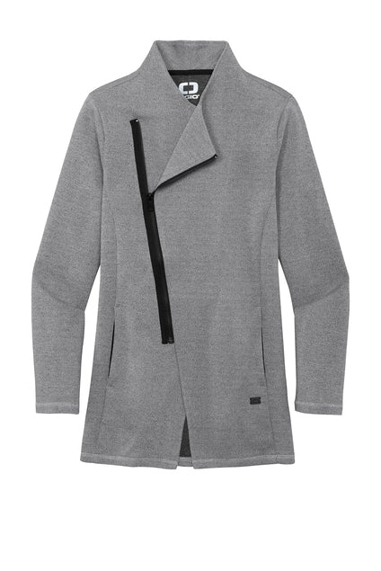 OGIO - PETROL GREY HEATHER -FULL ZIP JACKET  *