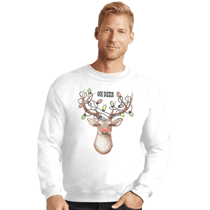 Crewneck Sweater, Unisex / Small / White