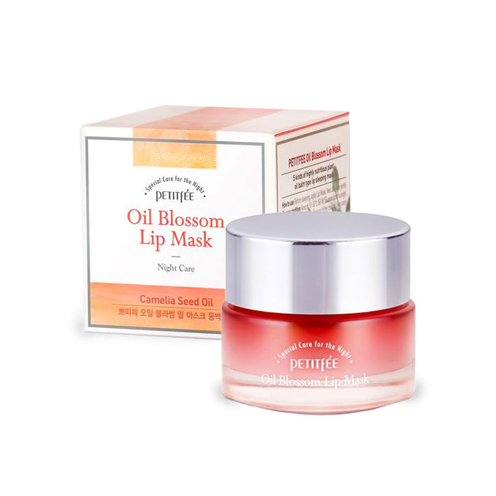 PETITFEE Oil Blossom Lip Mask Camelia Seed Oil Nudie Glow Australia