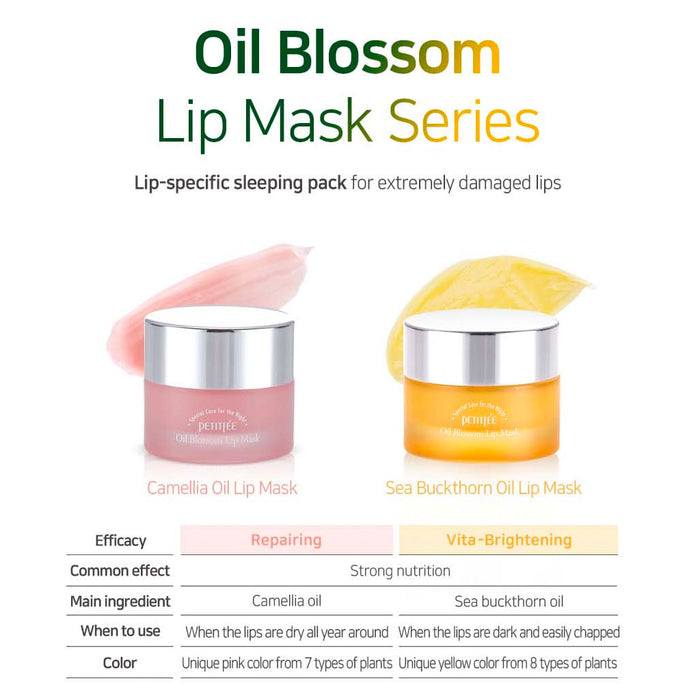 PETITFEE Oil Blossom Lip Mask Nudie Glow Australia