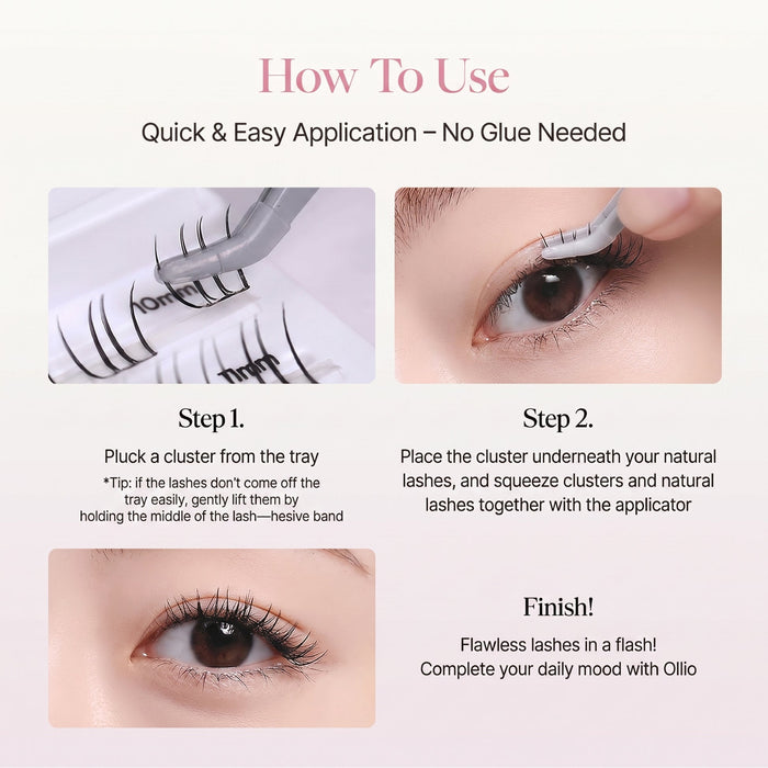Ollio 1 Step Single Pack Clear 8mm Only 5" 36