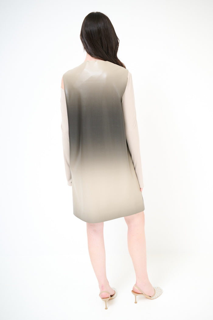 Ombre fade a-line mini dress wholesale