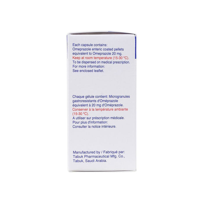 Omiz 20mg Omeprazole, 14 Capsules