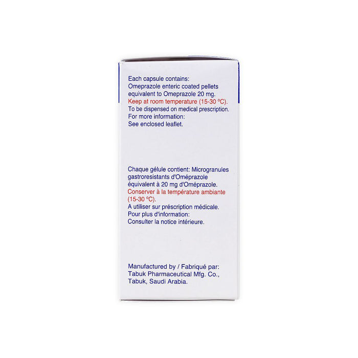 Omiz 20mg Omeprazole, 14 Capsules