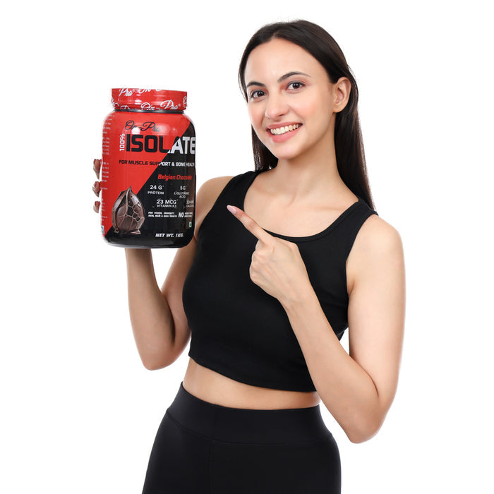 ON-PRO 100% ISOLATE PROTEIN POWDER (BELGIAN CHOCOLATE FLAVOUR) 1 KG JAR