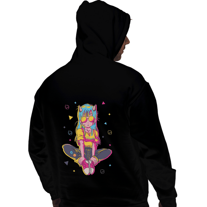 Zippered Hoodies, Unisex / Small / Black