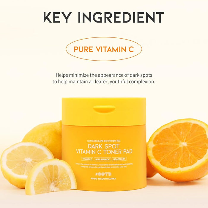 OOTD Dark Spot Vitamin C Toner Pad 120ml