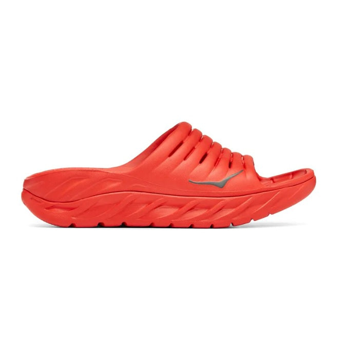 (Open Box) Hoka Ora Recovery Slide (Unisex) - Fiesta / Castlerock - Size M10/W12