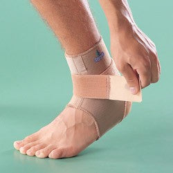 Oppo 1009 Ankle Support W/ Elastic Straightap Neoprene M