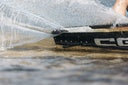 ORCA Pro kiteboard fin set 51mm – side profile view