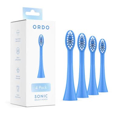 Ordo Sonic Brush Heads Artic Blue 4 Pack