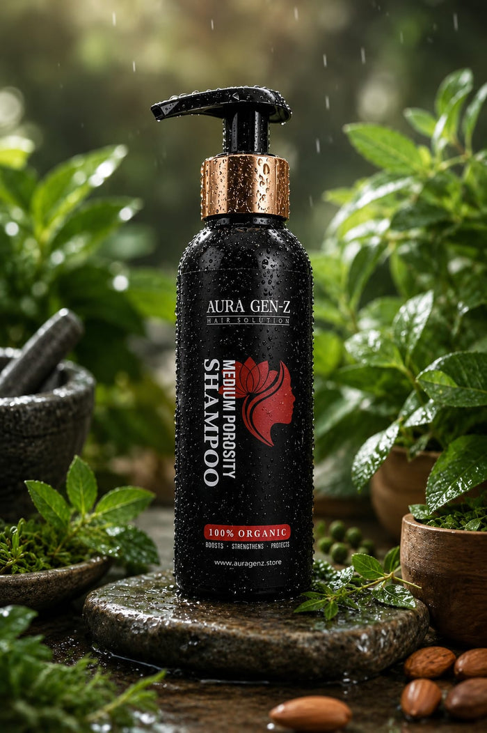 Organic 100% Medium Porosity Hair Solution Shampoo