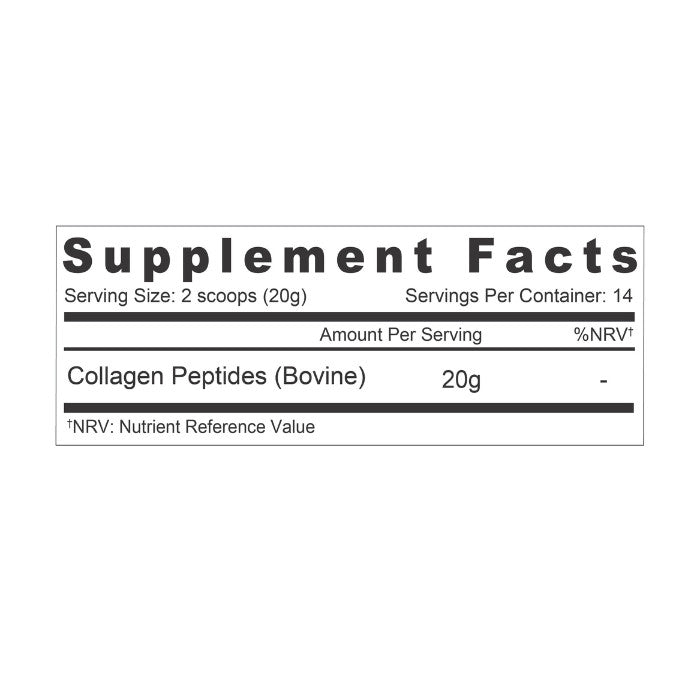 Organic Earth Collagen Peptides Unflavored, Collagen for Skin, Hair, Nails and Joint Health - 284g Organic Earth