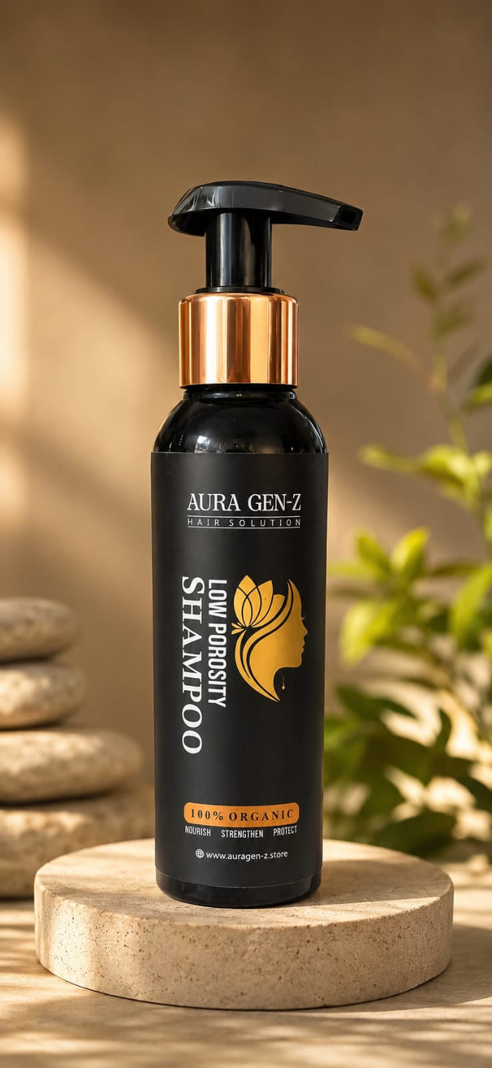 Organic Low Porosity Hair Solution Shampoo