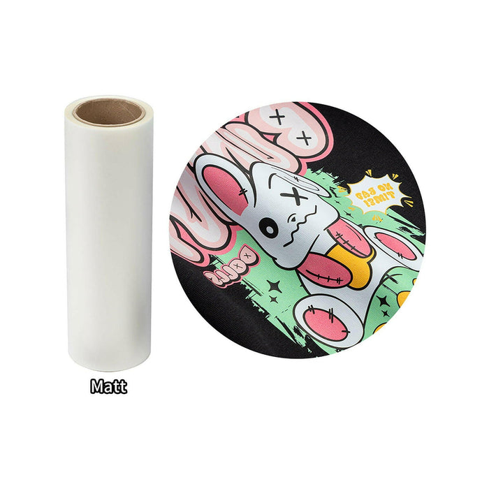 Otter DTF Transfer Film – Double Sided Matte for Vibrant, Cold Peel Transfers.
