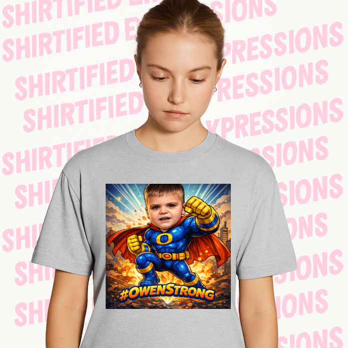 #OWENSTRONG FUNDRAISER ADULT T-SHIRT