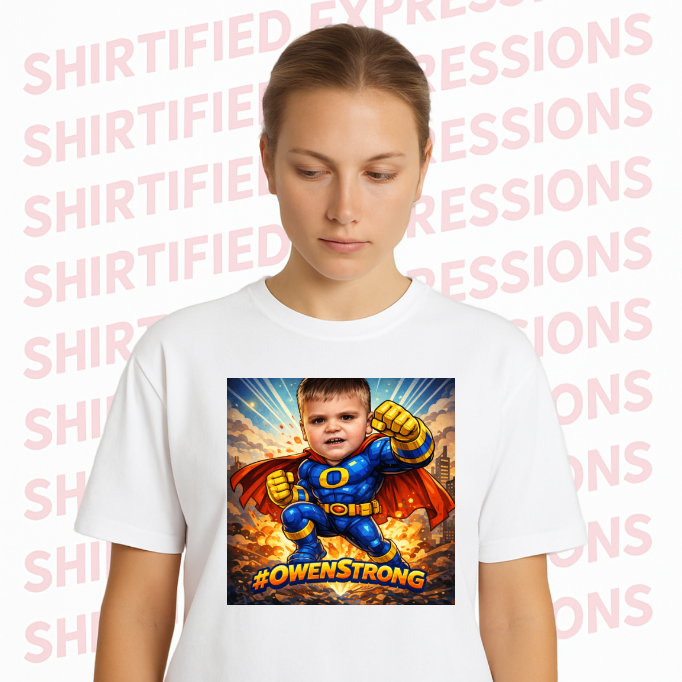 #OWENSTRONG FUNDRAISER ADULT T-SHIRT