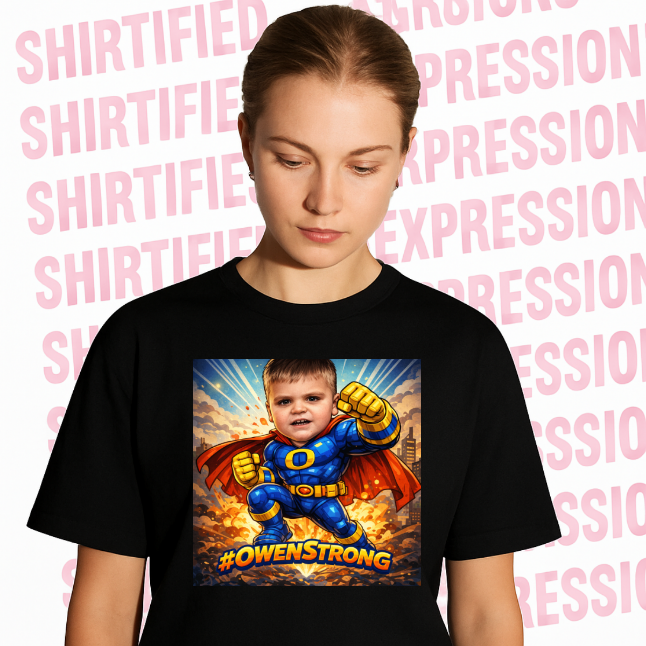 #OWENSTRONG FUNDRAISER YOUTH T-SHIRT